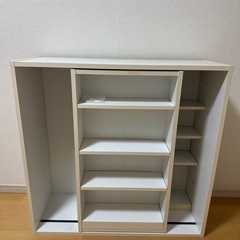 ニトリ スライド式本棚