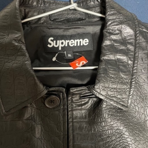 supreme レザージャケット