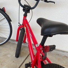 18インチ 補助輪付き自転車  値下げしました