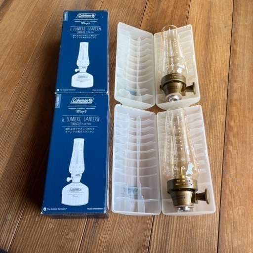 コールマンルミネールランタン　インディゴ