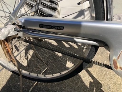 通学用自転車　