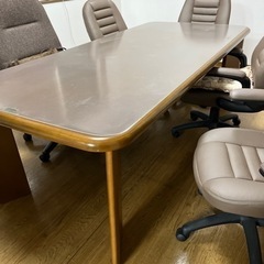 大塚家具　ダイニングテーブルセットの画像