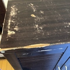 靴棚　ブラウン色の画像