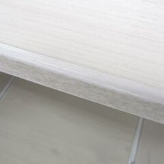 キッチンキャビネット 80cm ミドルレンジボード ホワイト系 木目調  電子レンジ 収納  札幌市北区屯田 楽天市場】キッチンカウンター サージュ ホワイト 幅 120 cm 不