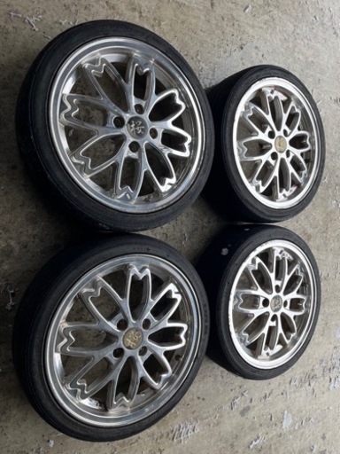 16インチ桜ホイール！軽自動車などに！