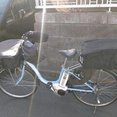 電動自転車ヤマハ 26インチ ハイクオリティ ママチャリ ブルーの画像