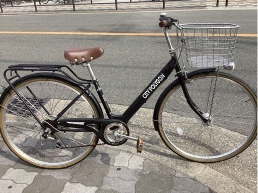 ♪ジモティー特価♪シマノ外装6段変速、ローラーブレーキ2７型シティサイクル　中古自転車