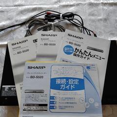 ブルーレイレコーダー　シャープの画像