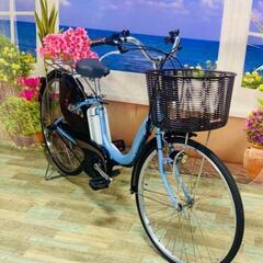 電動自転車ヤマハ 26インチ ハイクオリティ ママチャリ ブルーの画像