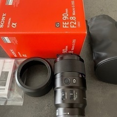 美品】SONY FE 90F2.8 MACRO G OSS