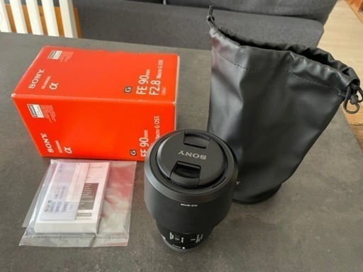 【美品】SONY FE 90F2.8 MACRO G OSS