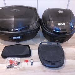 GIVI (ジビ) バイク用 リアボックス 47L 未塗装ブラッ...