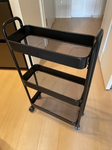 キャスター付き　キッチンワゴン