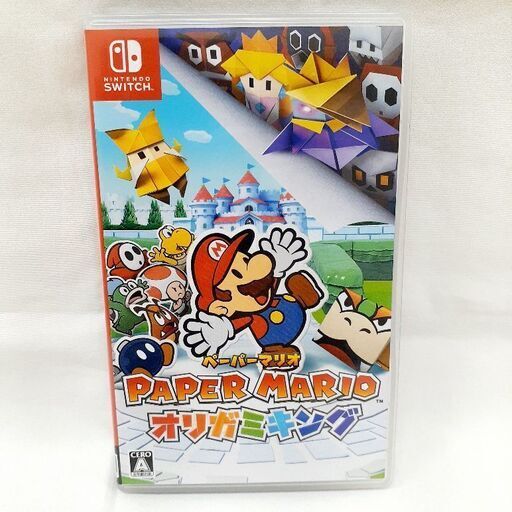 Nintendo Switch PAPER MARIO ペーパーマリオ オリガミキング ニンテンドースイッチソフト 中古品