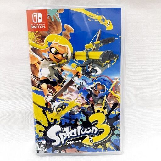 ★ジモティー割引有★ Nintendo Switch Splatoon3 スプラトゥーン3 ニンテンドースイッチソフト 中古品