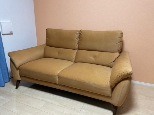 美品　2人掛け　ソファー