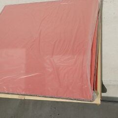 ■こたつ天板　両面使用可（ピンク柄＆木目調）　懐かしい昭和の家具...