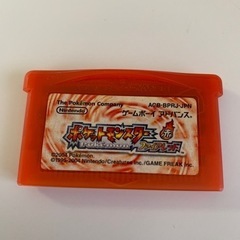 ゲームボーイアドバンス　ソフト①ポケモン赤