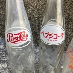 昭和　レトロ　空き瓶の画像
