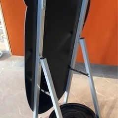 看板　〜3/6 月　立ち退きの為　美品　アルミ　マッサージ　足ツ...