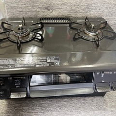 034 ☆白石店☆ グリル未使用！ パロマ PA-S42B-1L 2口 ガステーブル