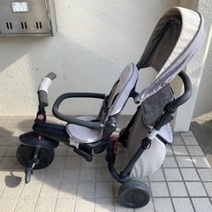 スマートトライク STR5(グレー)【三輪車 折りたたみ】