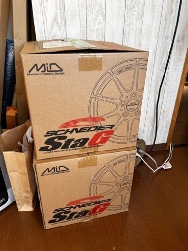 シュナイダー　スタッグ15インチ　新品ホイール4本