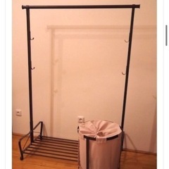 イケヤ　ハンガーラック　ブラウン　美品
