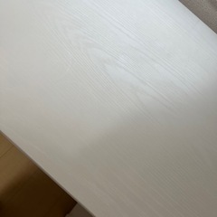流山市引取り歓迎★パソコンデスク 机 ホワイトウォッシュの画像