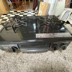【リサイクルサービス八光】2020年製　リンナイ ガスコンロ　LPガス RTE564BKL 