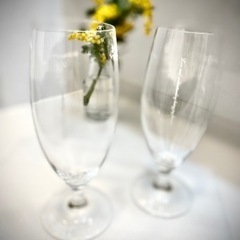 【新品未使用】 4℃メッセージペアビールグラス