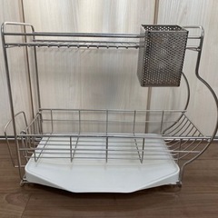 [お譲り先決定済み]KEYUCAのキッチンの水切りラック