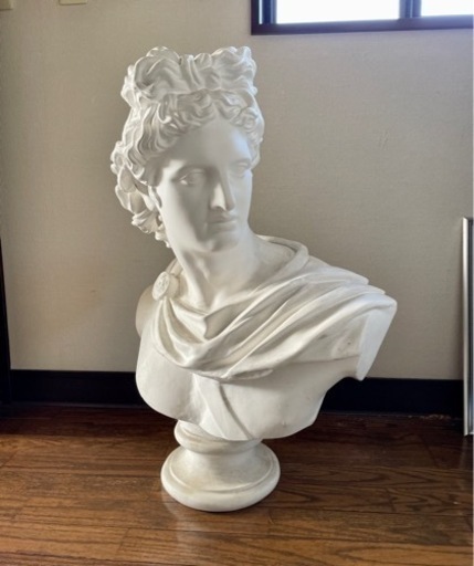 石膏像 デッサン アポロ 古代彫刻 日本製　美大