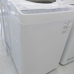 【高年式】TOSHIBA 2019年製 AW=5G6 電気洗濯機　99L TOSHIBA 爆買 中古 洗濯機 東芝 一人暮らし 5.0kg コンパクト