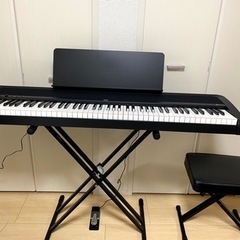 ★KORG B2(BK) 電子ピアノ　スタンド　椅子付き
