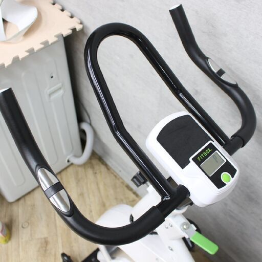 382)FITBOX FBX-002W_01 第3世代 スピンバイク エアロバイク トレーニング フィットネス ダイエット フィットボ