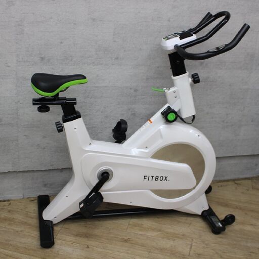 382)FITBOX FBX-002W_01 第3世代 スピンバイク エアロバイク トレーニング フィットネス ダイエット フィットボ