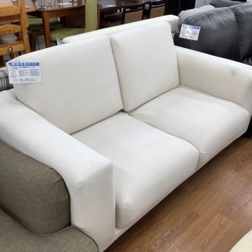値下げしました！無印良品 2人掛けソファー【トレファク 川越店】