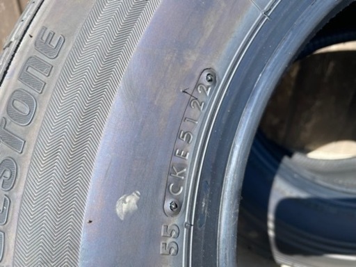 ハイエース　　新車外し　　ブリヂストン　　195/80R15