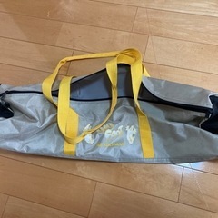【値段交渉OK】ショートスキー（ビッグフット）&ストックのセットの画像