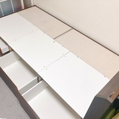 無料　ベッドフレーム　マットレス　お譲りしますの画像