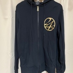 【美品】24karatsパーカー(黒)　Mサイズ