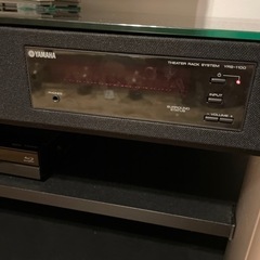 YAMAHA スピーカー付き　テレビ台　サウンドバーの画像
