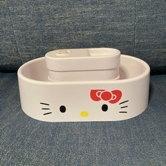 そうめん流し　キティちゃん　