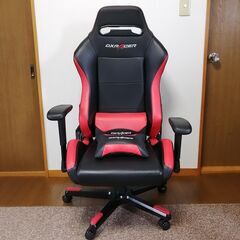 【極美品】DXRacer DH-73 Drifting Series ドリフティングシリーズ レッド ゲーミングチェア WIDE TYPE デラックスレーサー ワイドモデル