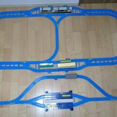 プラレール　自動乗り換え駅　複線レイアウトセット