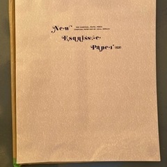 クロッキー帳　3冊セット　木炭紙サイズ　画材