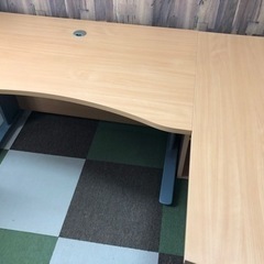 デンマーク製　オフィスデスク　L字デスク