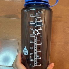 Nalgene 1.0L スポーツボトル・タンブラー　グレー/ブルートップの画像