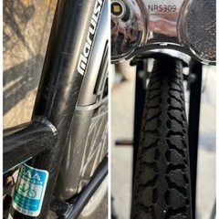 マルイシ　丸石　自転車　27型　27インチ　3段　ニュースワード　オートライト　ベル　BAAの画像